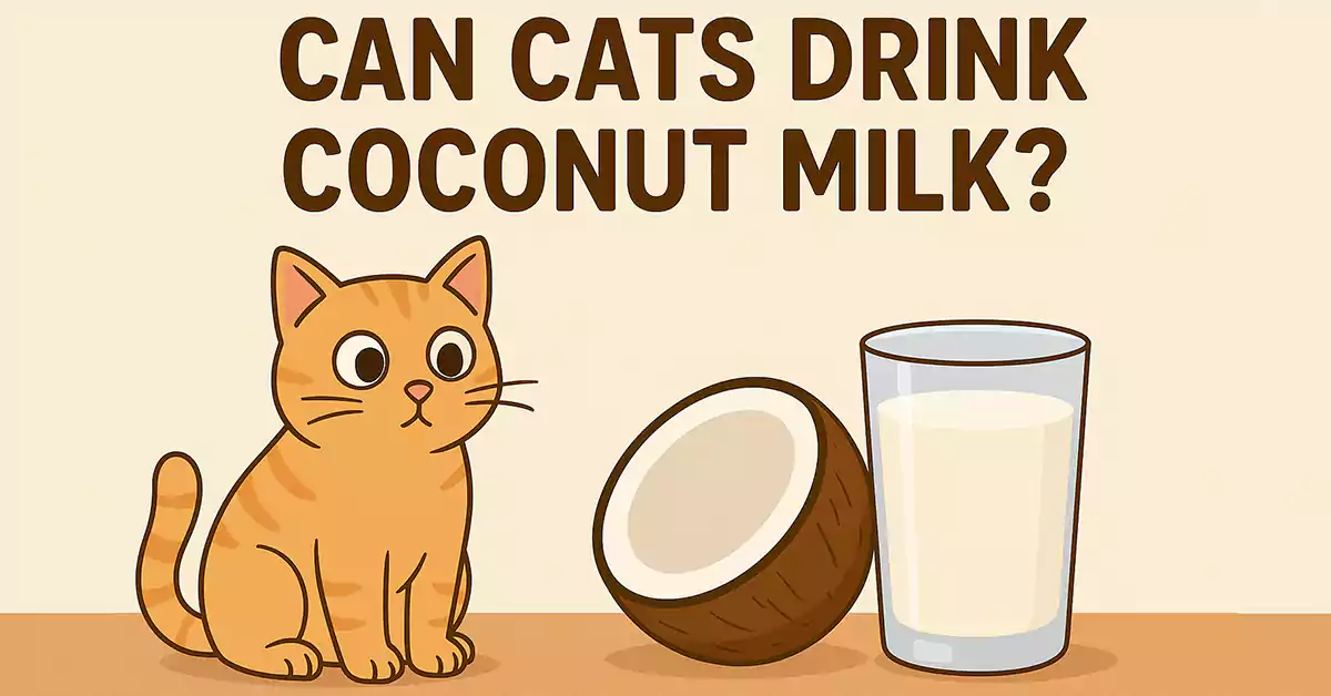 Can Cats Drink Coconut Milk?