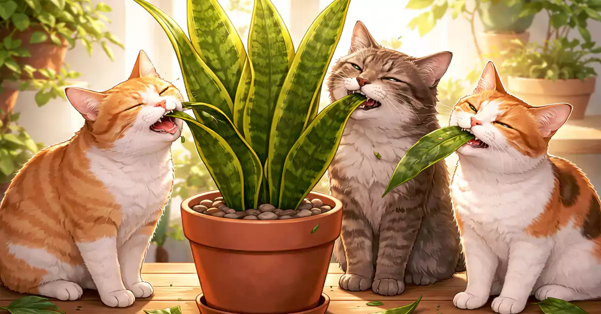 Are Snake Plants Toxic to Cats?