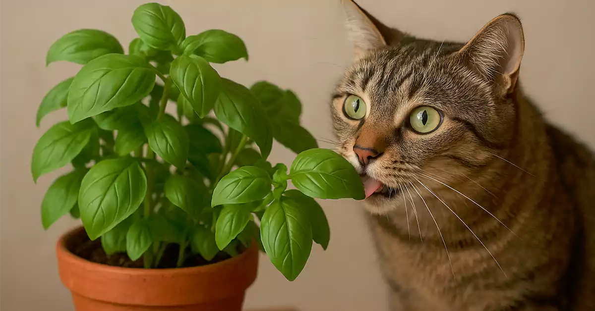 Can Cats Eat Basil?