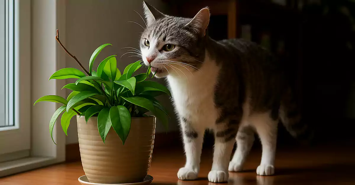 Can Cats Eat Houseplants?