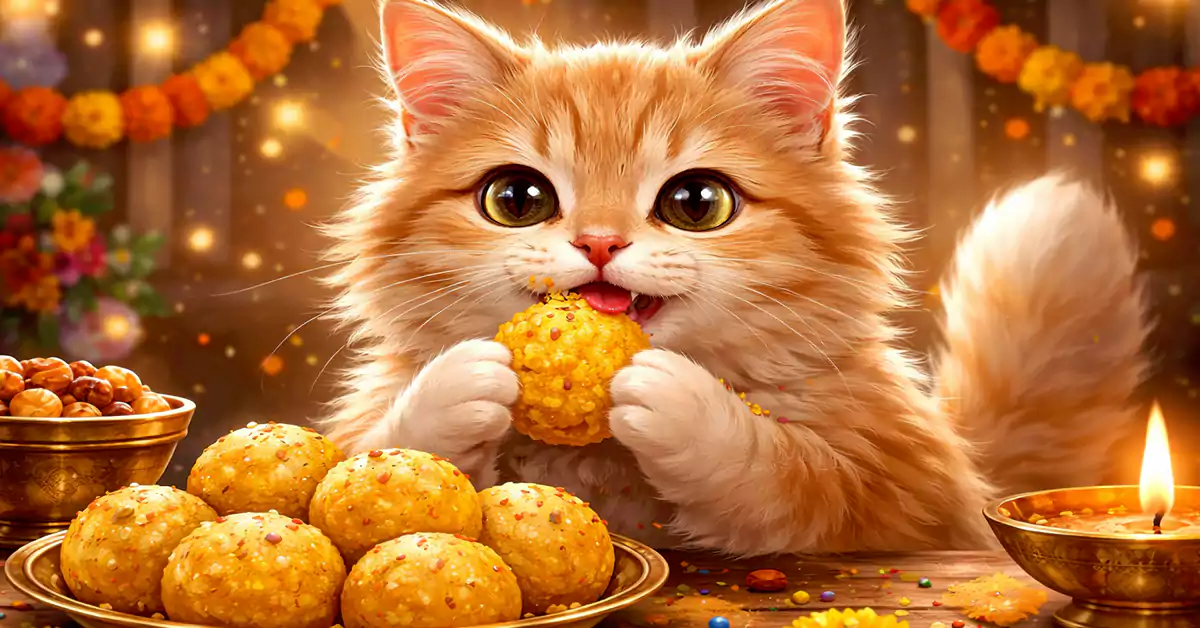 Can Cats Eat Ladoo?