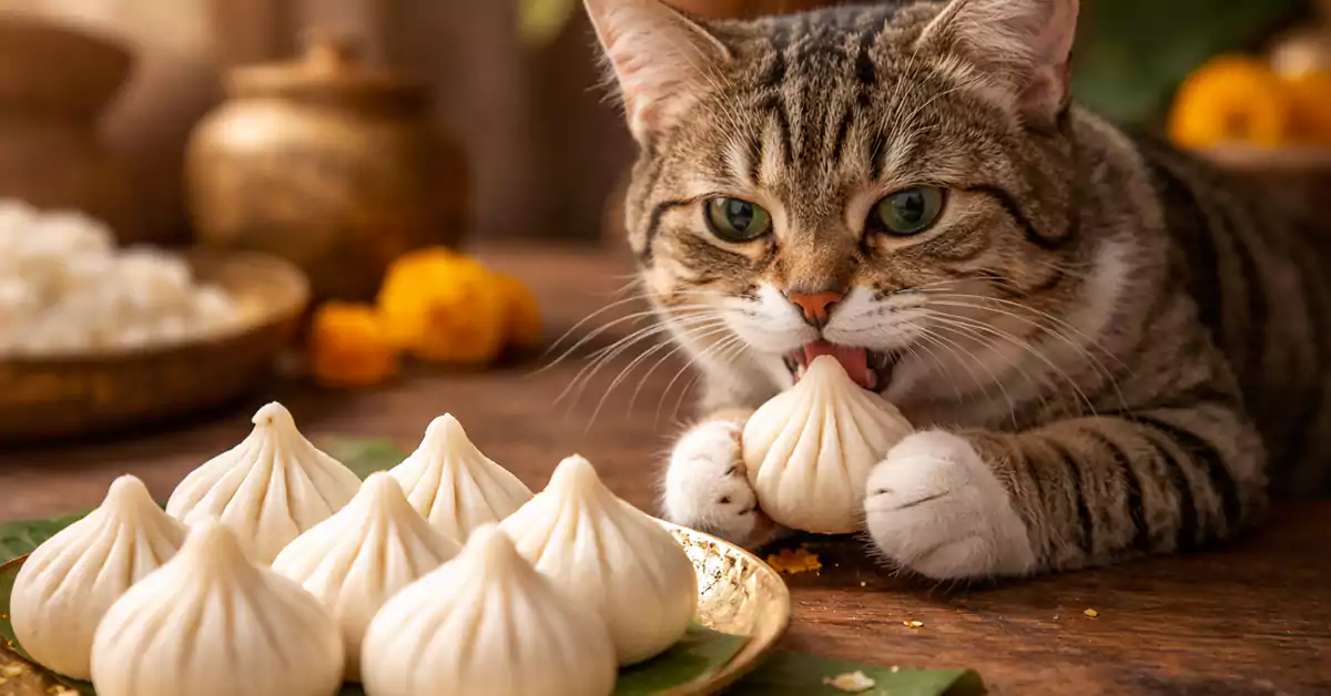 Can Cats Eat Modak?