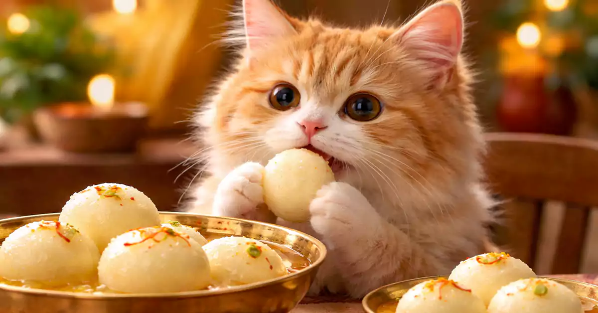 Can Cats Eat Rasgulla?