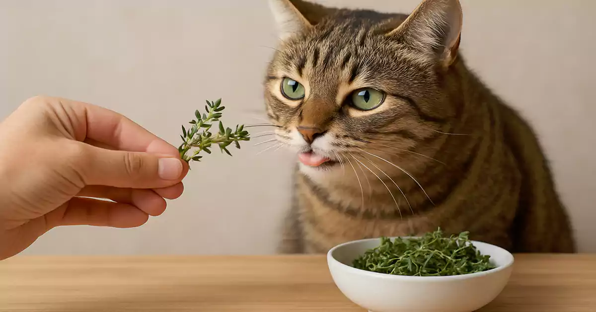 Can Cats Eat Thyme?